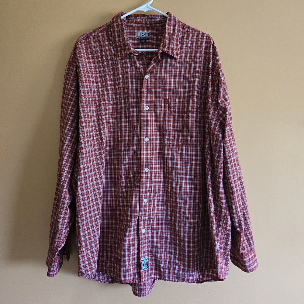 BKE Plaid Button Down